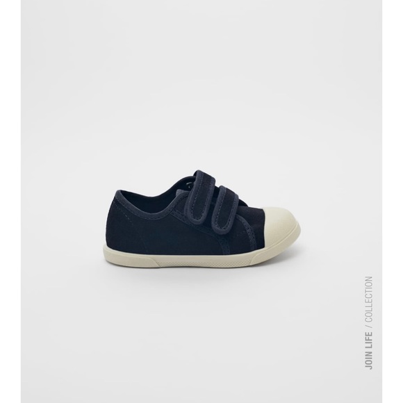 NWT Zara Baby Leather Sneakers size 5.5 - Picture 6 of 9